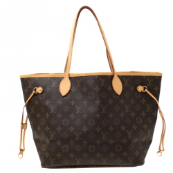 Louis Vuitton Monogram Canvas Neverfull MM Bag