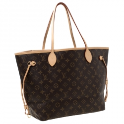 Louis Vuitton Monogram Canvas Neverfull MM NM Bag