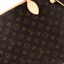 Louis Vuitton Monogram Canvas Neverfull MM NM Bag