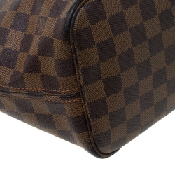 Louis Vuitton Damier Ebene Canvas Neverfull MM Bag