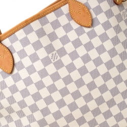 Louis Vuitton Damier Azur Canvas Neverfull MM Bag