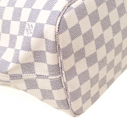 Louis Vuitton Damier Azur Canvas Neverfull MM Bag