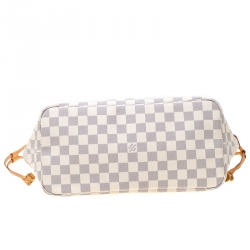 Louis Vuitton Damier Azur Canvas Neverfull MM Bag