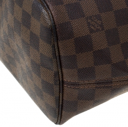 Louis Vuitton Damier Ebene Canvas Neverfull MM Bag