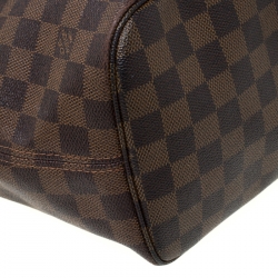 Louis Vuitton Damier Ebene Canvas Neverfull MM Bag