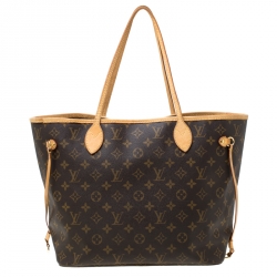 Louis Vuitton Monogram Canvas Neverfull MM Bag