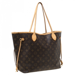 Louis Vuitton Monogram Canvas Neverfull MM Bag