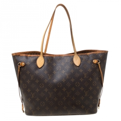 Louis Vuitton Monogram Canvas Neverfull MM Bag