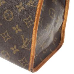 Pre Owned Louis Vuitton Monogram Canvas Popincourt Haut Bag