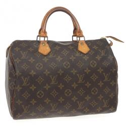 Pre Owned Louis Vuitton Monogram Speedy 30