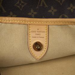 Pre Owned Louis Vuitton Monogram Canvas Galliera PM Bag