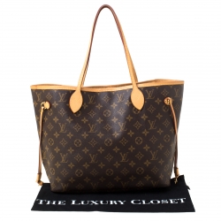 Louis Vuitton Monogram Canvas Neverfull MM Bag