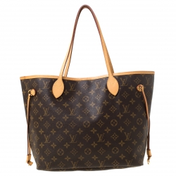 Louis Vuitton Monogram Canvas Neverfull MM Bag
