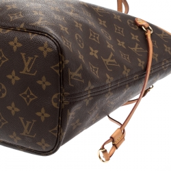 Louis Vuitton Monogram Canvas Neverfull MM Bag