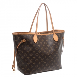 Louis Vuitton Monogram Canvas Neverfull MM Bag