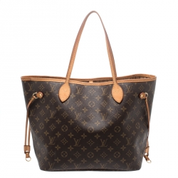 Louis Vuitton Monogram Canvas Neverfull MM Bag