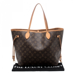 Louis Vuitton Monogram Canvas Neverfull MM Bag