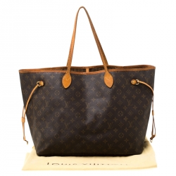 Louis Vuitton Monogram Canvas Neverfull GM Bag