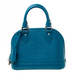 Alma bb cloth handbag Louis Vuitton Beige in Cloth - 32459381