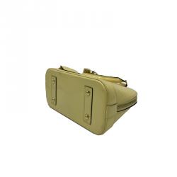 Pre Owned Louis Vuitton Citrine Monogram Vernis 
Alma BB Bag