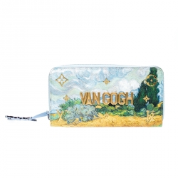 Louis Vuitton 2017 Masters Collection Zippy Wallet Van Gogh - Blue