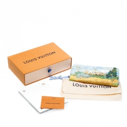 Louis Vuitton Multicolor Canvas Van Gogh Zippy Wallet