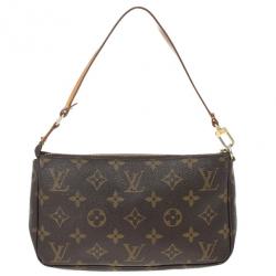 Pre Owned Louis Vuitton Monogram Canvas Pochette Accessoires