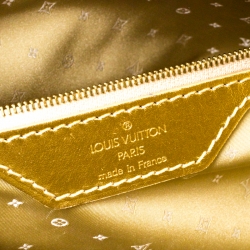 Pre Owned حقيبة لوي فيتون لوكيت جلد سوهالي ذهبية MM
