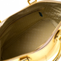 Pre Owned حقيبة لوي فيتون لوكيت جلد سوهالي ذهبية MM