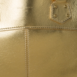 Pre Owned حقيبة لوي فيتون لوكيت جلد سوهالي ذهبية MM