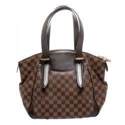 Pre Owned Louis Vuitton Damier Ebene Canvas Verona MM Bag