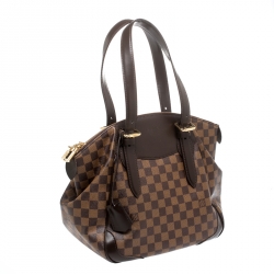 Pre Owned Louis Vuitton Damier Ebene Canvas Verona MM Bag