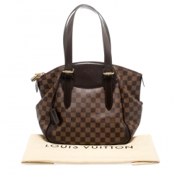Pre Owned Louis Vuitton Damier Ebene Canvas Verona MM Bag
