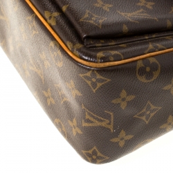 Pre Owned Louis Vuitton Monogram Canvas Viva Cite GM Bag