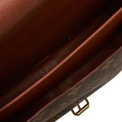 Pre Owned Louis Vuitton Monogram Canvas Cartouchiere GM