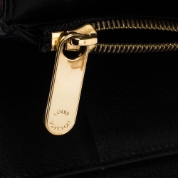 مملوكة مسبقًا محفظة لوي فيتون اميليا جل�د ماهينا مونوغرامي أسود