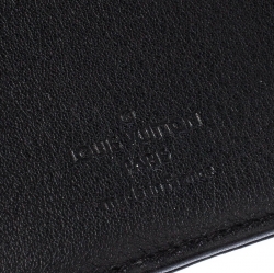 مملوكة مسبقًا محفظة لوي فيتون اميليا جلد ماهينا مونوغرامي أسود