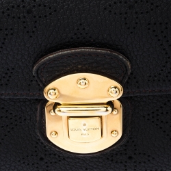 مملوكة مسبقًا محفظة لوي فيتون اميليا جلد ماهينا مونوغرامي أسود