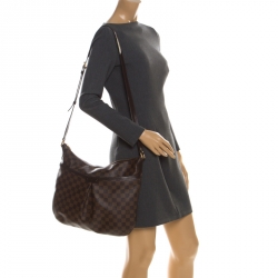 Pre Owned حقيبة لوي فيتون بلومسبري كانفاس دامييه أيبين PM