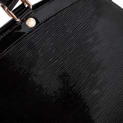 مملوكة مسبقًا حقيبة لوي فيتون بريه جلد أيبي أليكتريك سوداء GM