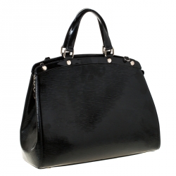 مملوكة مسبقًا حقيبة لوي فيتون بريه جلد أيبي أليكتريك سوداء GM