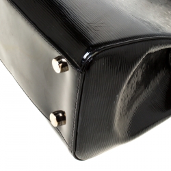 مملوكة مسبقًا حقيبة لوي فيتون بريه جلد أيبي أليكتريك سوداء GM