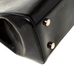 مملوكة مسبقًا حقيبة لوي فيتون بريه جلد أيبي أليكتريك سوداء GM