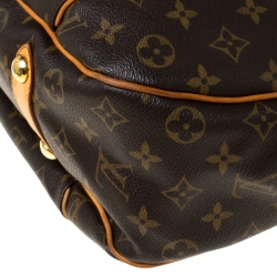 مملوكة مسبقًا حقيبة كتف لوي فيتون غاليريا كانفاس مونوغرامي PM