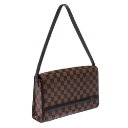 مملوكة مسبقًا Louis Vuitton Damier Ebene Canvas Tribeca Long Bag