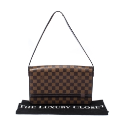 مملوكة مسبقًا Louis Vuitton Damier Ebene Canvas Tribeca Long Bag