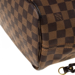 Pre Owned Louis Vuitton Damier Ebene Canvas Neverfull MM Bag
