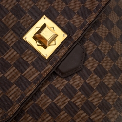 Pre Owned Louis Vuitton Damier Ebene Canvas Bergamo MM Bag