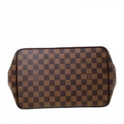 Pre Owned Louis Vuitton Damier Ebene Canvas Bergamo MM Bag