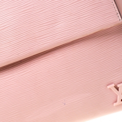 مملوكة مسبقًا حقيبة لوي فيتون كلوني جلد أيبي وردي MM